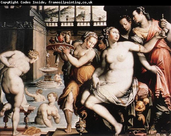 ZUCCHI, Jacopo The Toilet of Bathsheba qwr